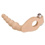 Strap On za koren penisa sa kuglicama za guzu 16cm LVTOY00293