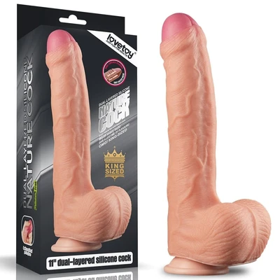 Veliki dildo u boji kože 28cm LVTOY00494