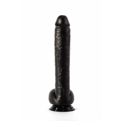 Veliki realistični crni dildo 32cm XMEN000172