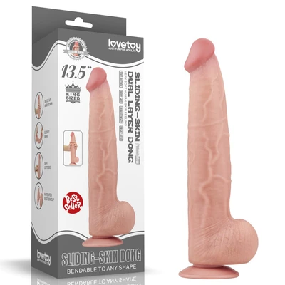 Veliki realistični dildo 34cm LVTOY00682