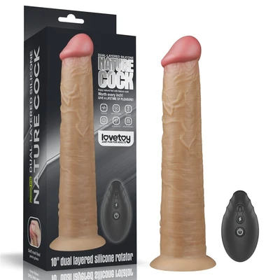 Veliki realistični vibro dildo 25cm sa vakuum postoljem LVTOY00544