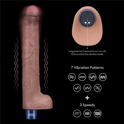 Veliki realistični vibro dildo 27cm LVTOY00715