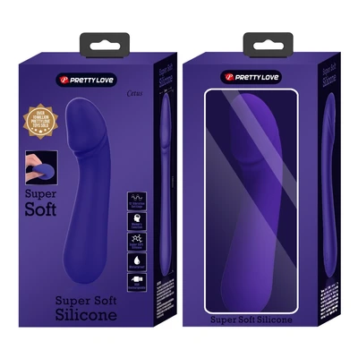 Vibrator ljubičasti za stimulaciju G tačke 15cm DEBRA01656