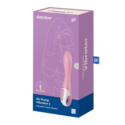 Vibrator na naduvavanje za G tačku crveni SATISFY433