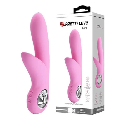 Vibrator za stimulaciju klitorisa i G tačke roze DEBRA01118