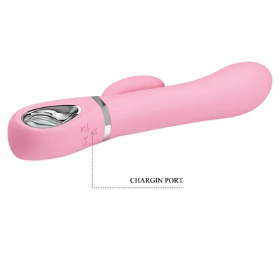 Vibrator za stimulaciju klitorisa i G tačke roze DEBRA01147