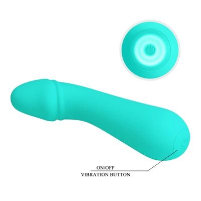 Vibrator zeleni za stimulaciju G tačke 15cm DEBRA01657