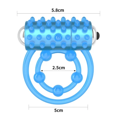 Vibrirajući penis prsten LVTOY00537