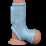 Vibrirajući penis prsten za testise i koren penisa 12cm plavi LVTOY00661