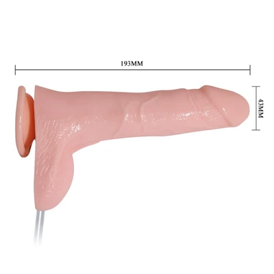 Vibro dildo 19cm sa ejakulacijom DEBRA01479