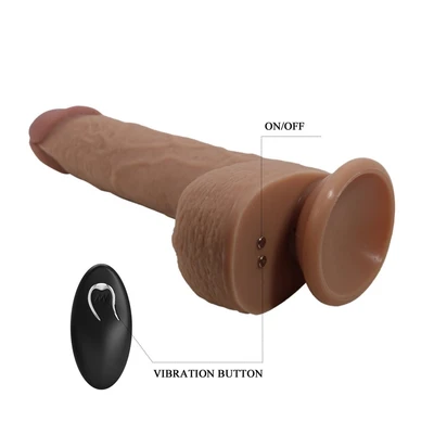 Vibro dildo sa daljinskim upravljačem 23cm DEBRA01602