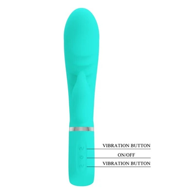 Zeleni vibrator za stimulaciju klitorisa i G tačke DEBRA01639